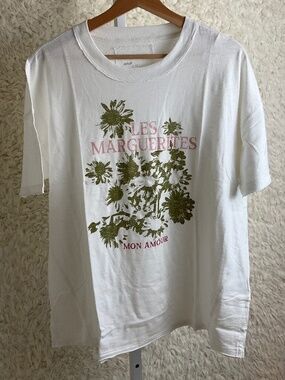 AERIE WOMEN'S CREW BOYFRIEND T-SHIRT~SIZE LARGE~NWT!